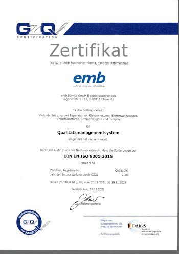 Aktualisierung GZQ-Zertifikat